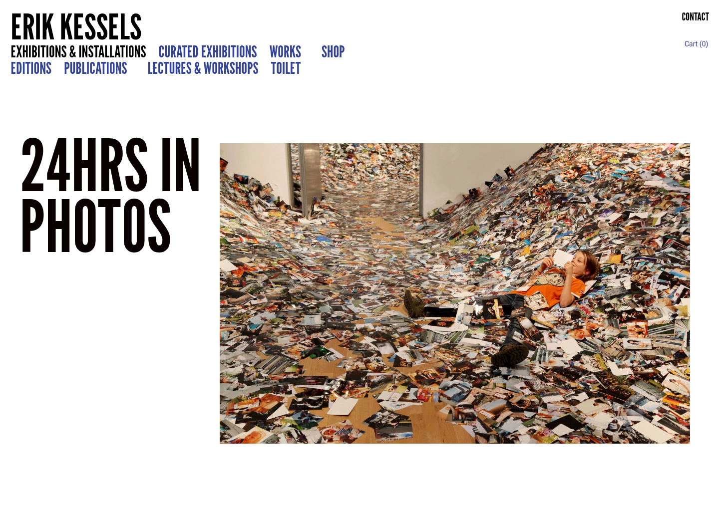 screenshot-Exhibitions & Installations — ERIK KESSELS