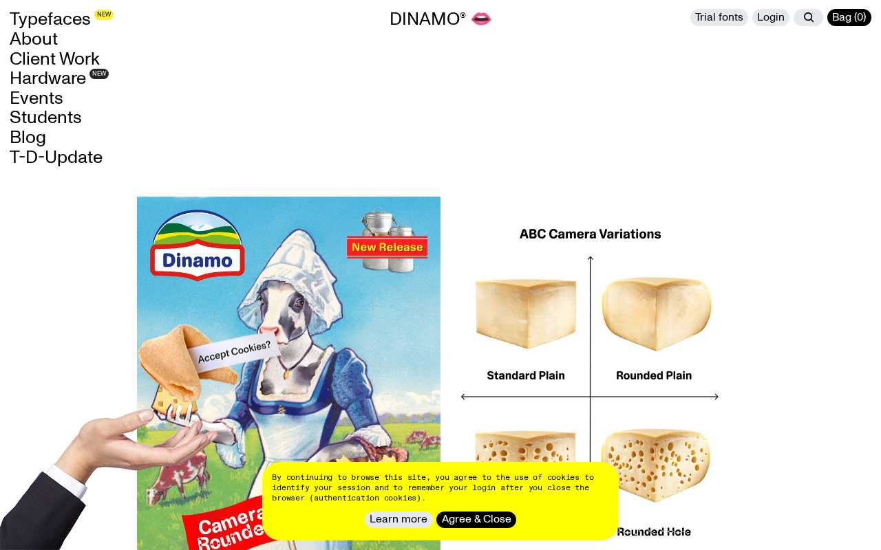 screenshot-Dinamo Typefaces